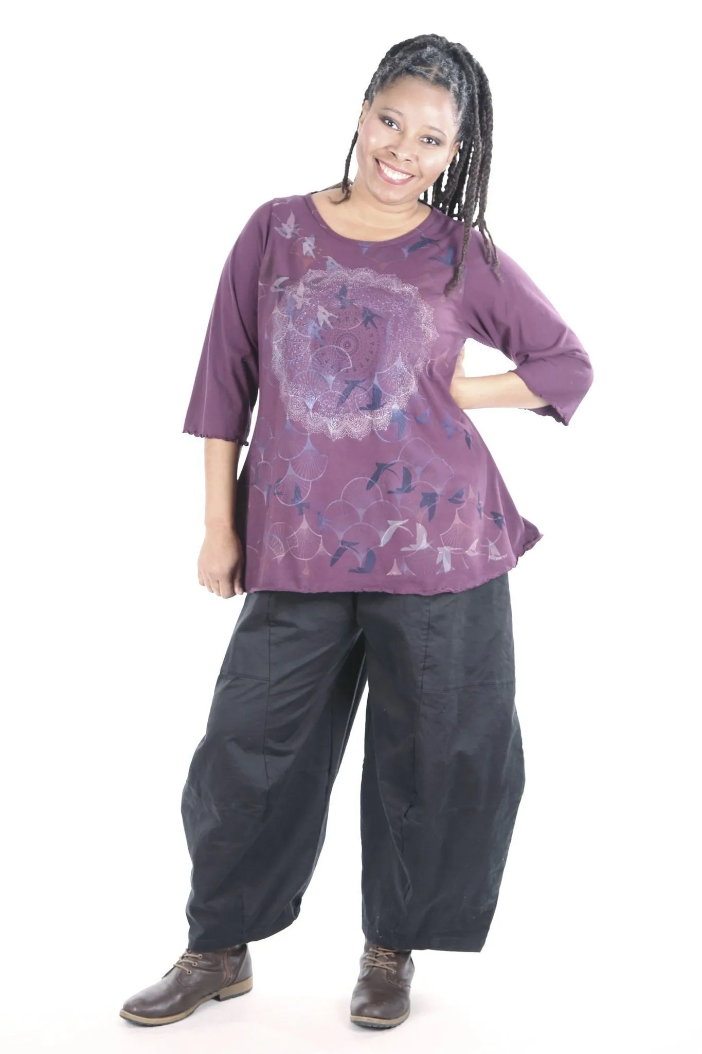 1145 S/S Cafe Tee-Jam-Migration Mandala