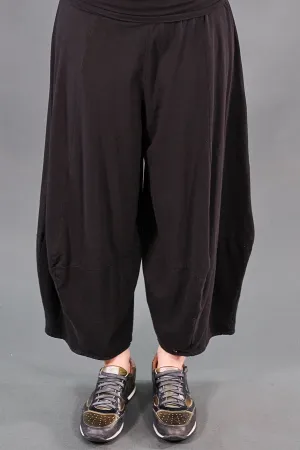 3273 Fold over Four square Pant-Noir-U