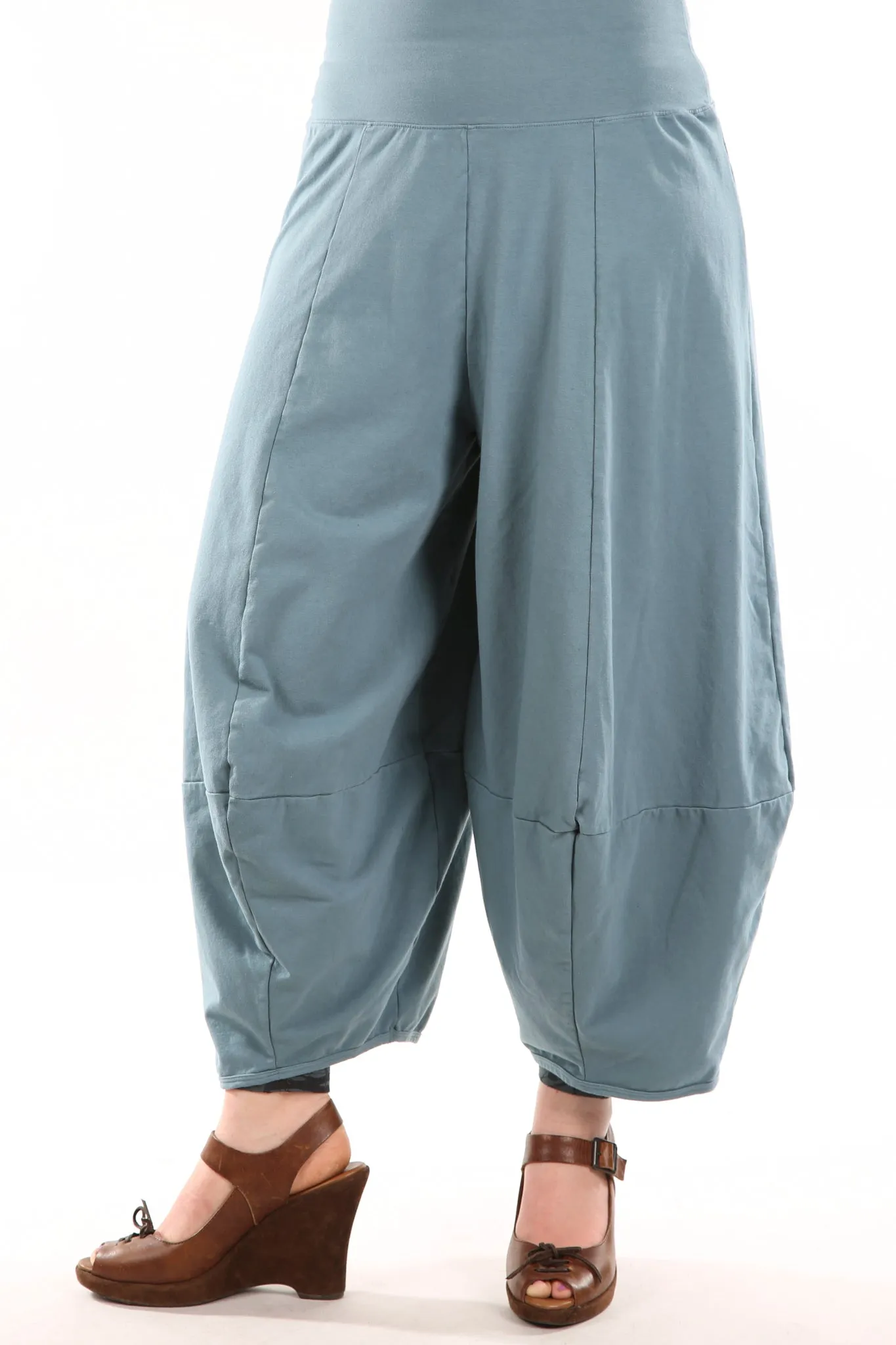 3273- Roll over Waist Four Square-Kingfisher-U