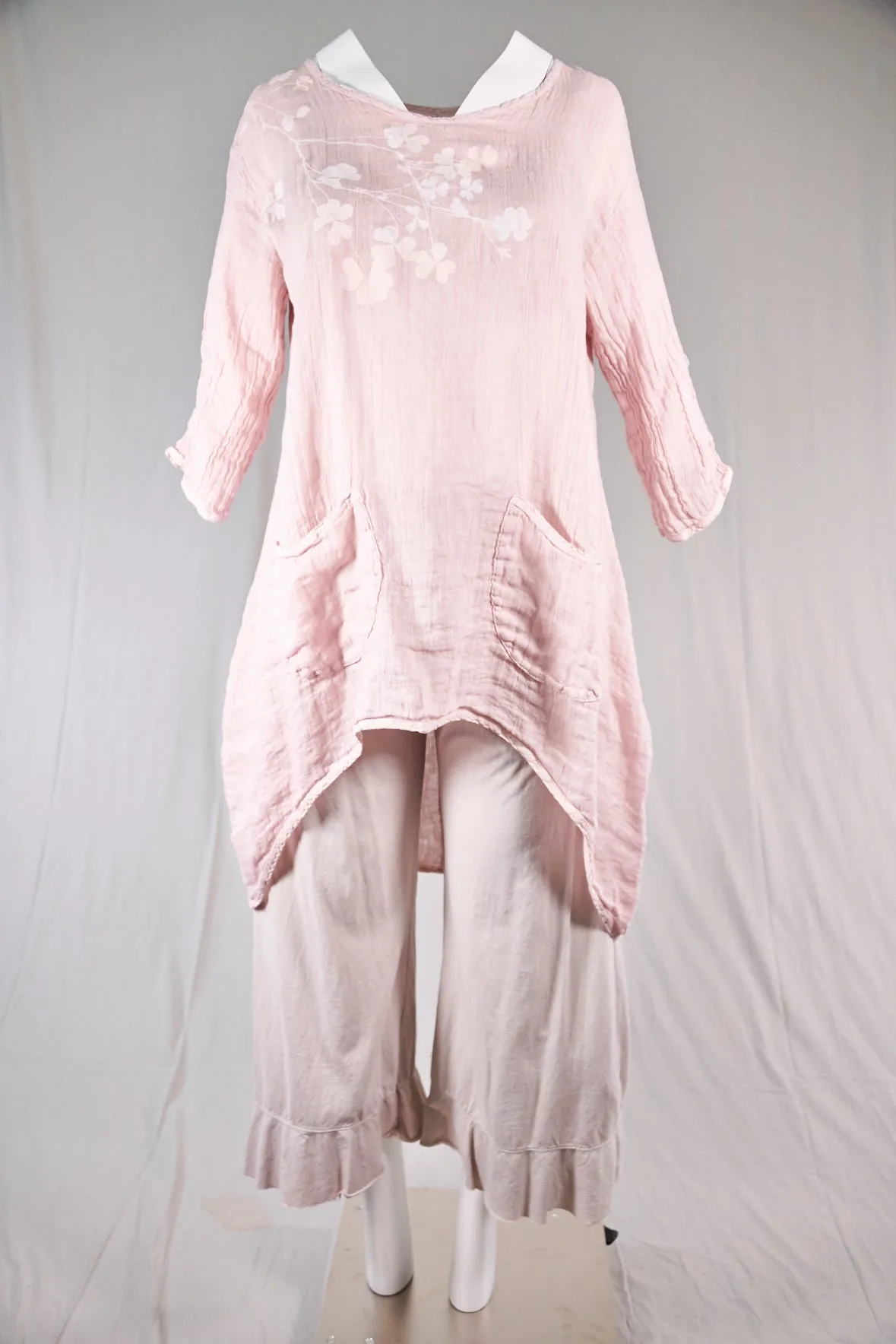 3300 Flounce Pant Natural-U