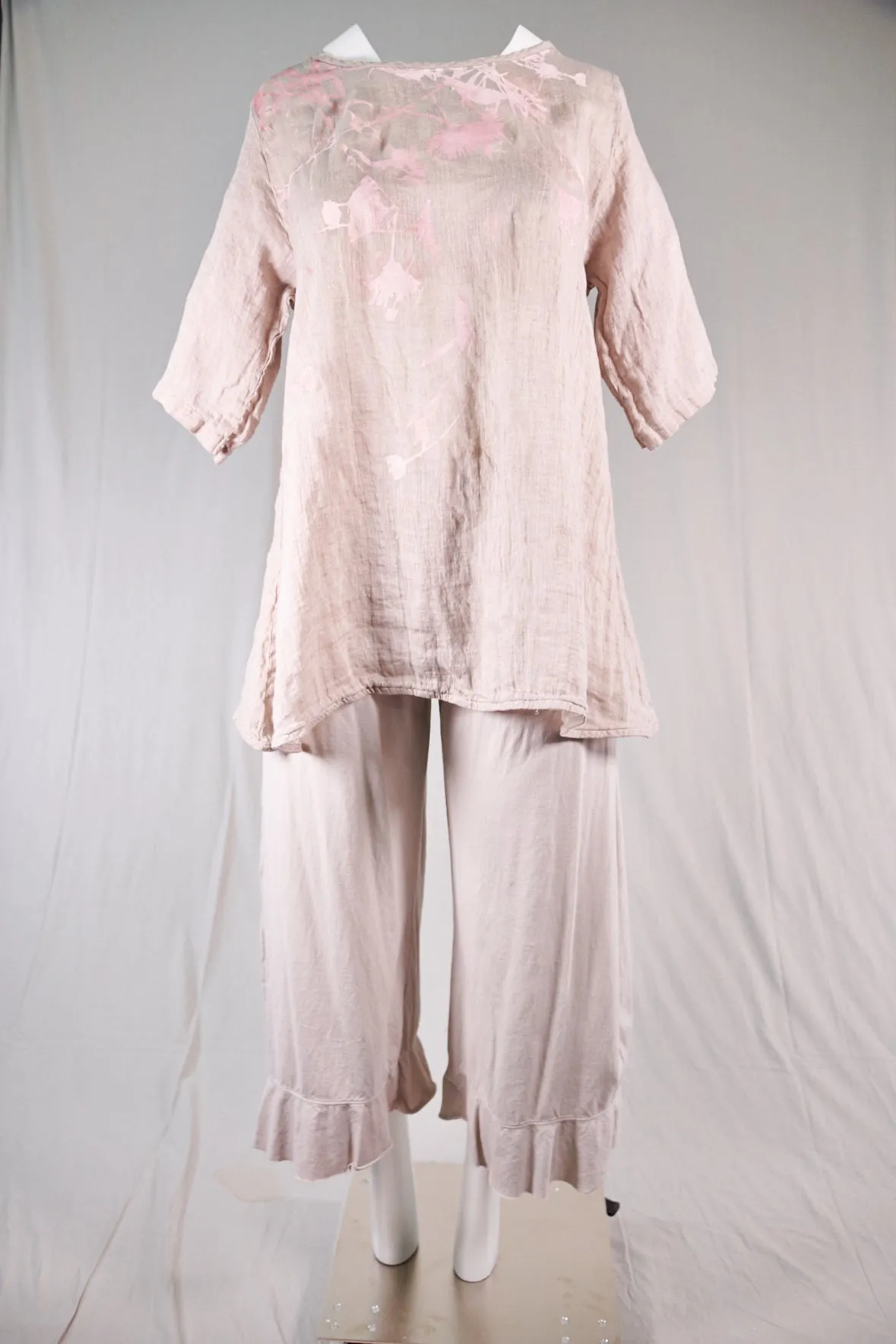 3300 Flounce Pant Natural-U