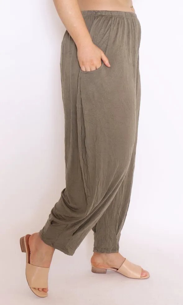 7718 Khaki comfy pants