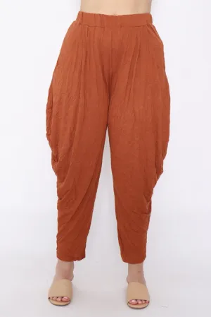 7774 Rust Harem pants