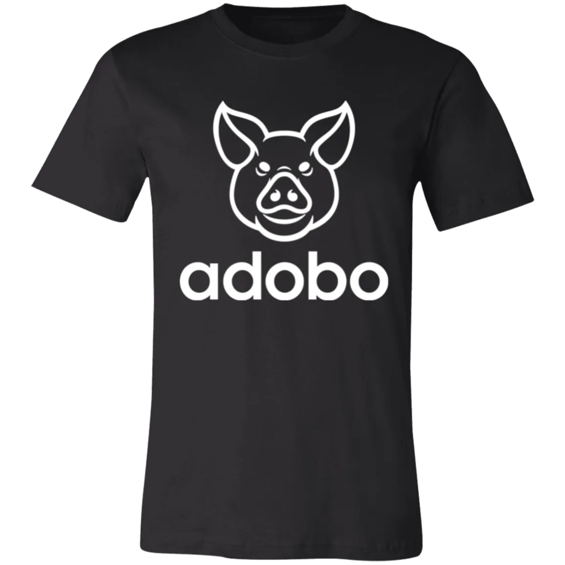 Adobo Pig Head Unisex Jersey T-Shirt