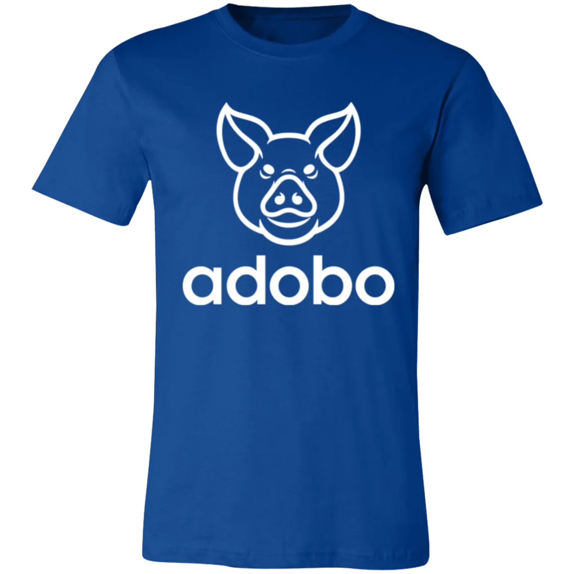 Adobo Pig Head Unisex Jersey T-Shirt