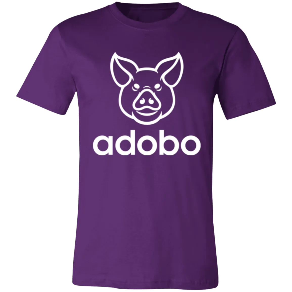 Adobo Pig Head Unisex Jersey T-Shirt