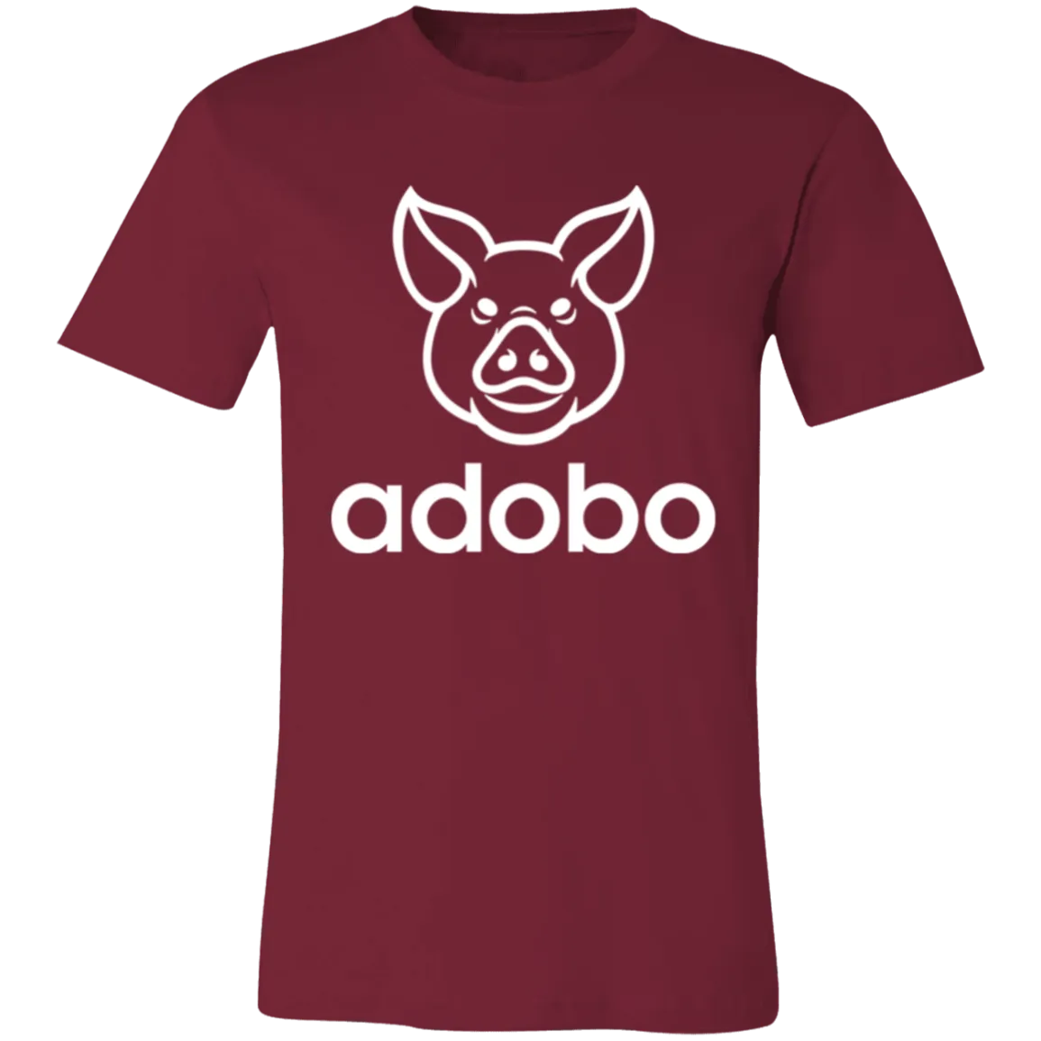 Adobo Pig Head Unisex Jersey T-Shirt