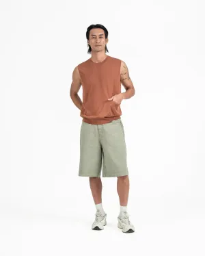 Aircozy Knit Vest - Rust