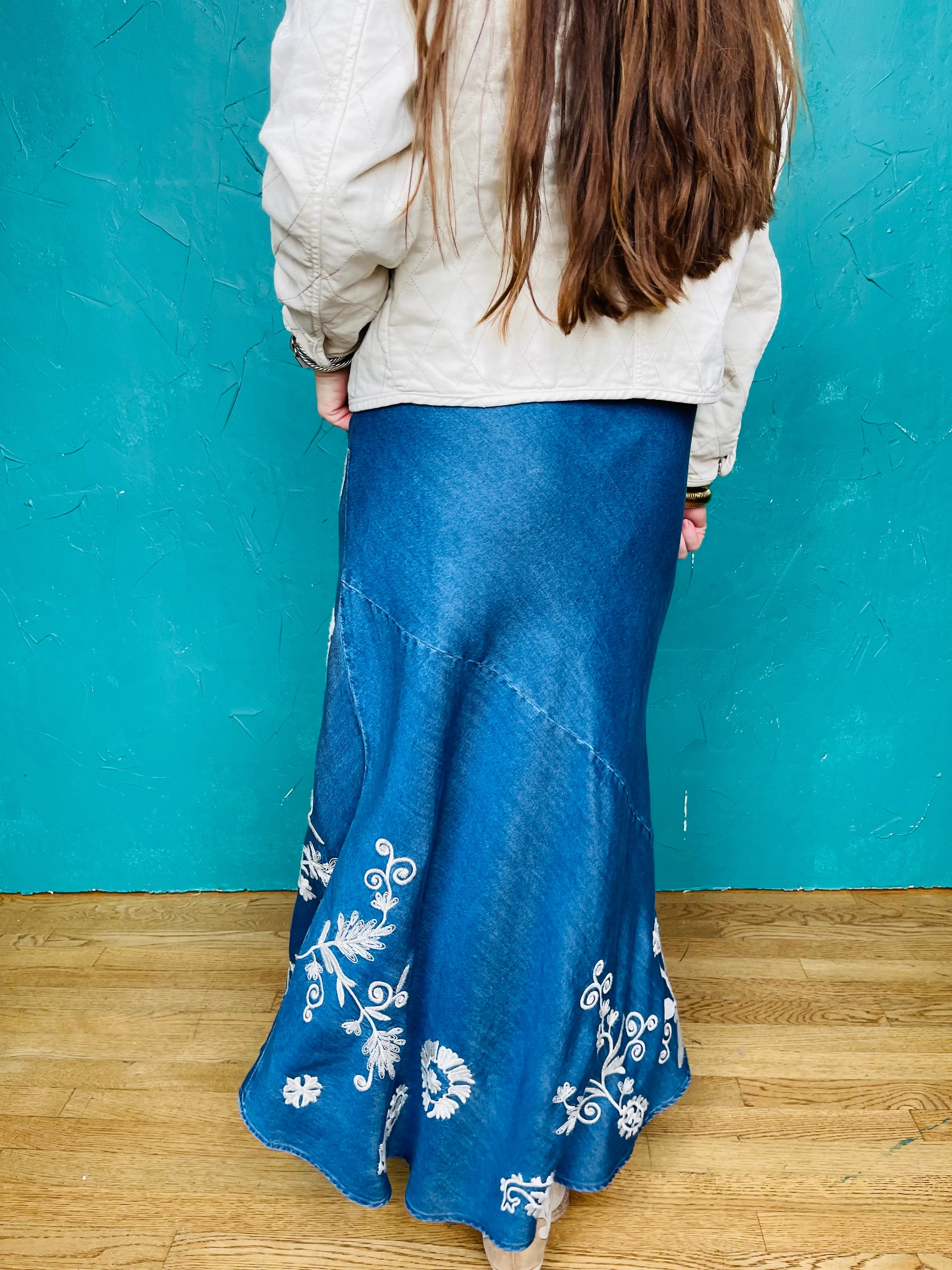 Allison Bias Maxi Skirt