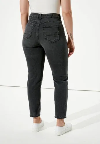 American Eagle Women's Stretch Curvy Mom Jeans