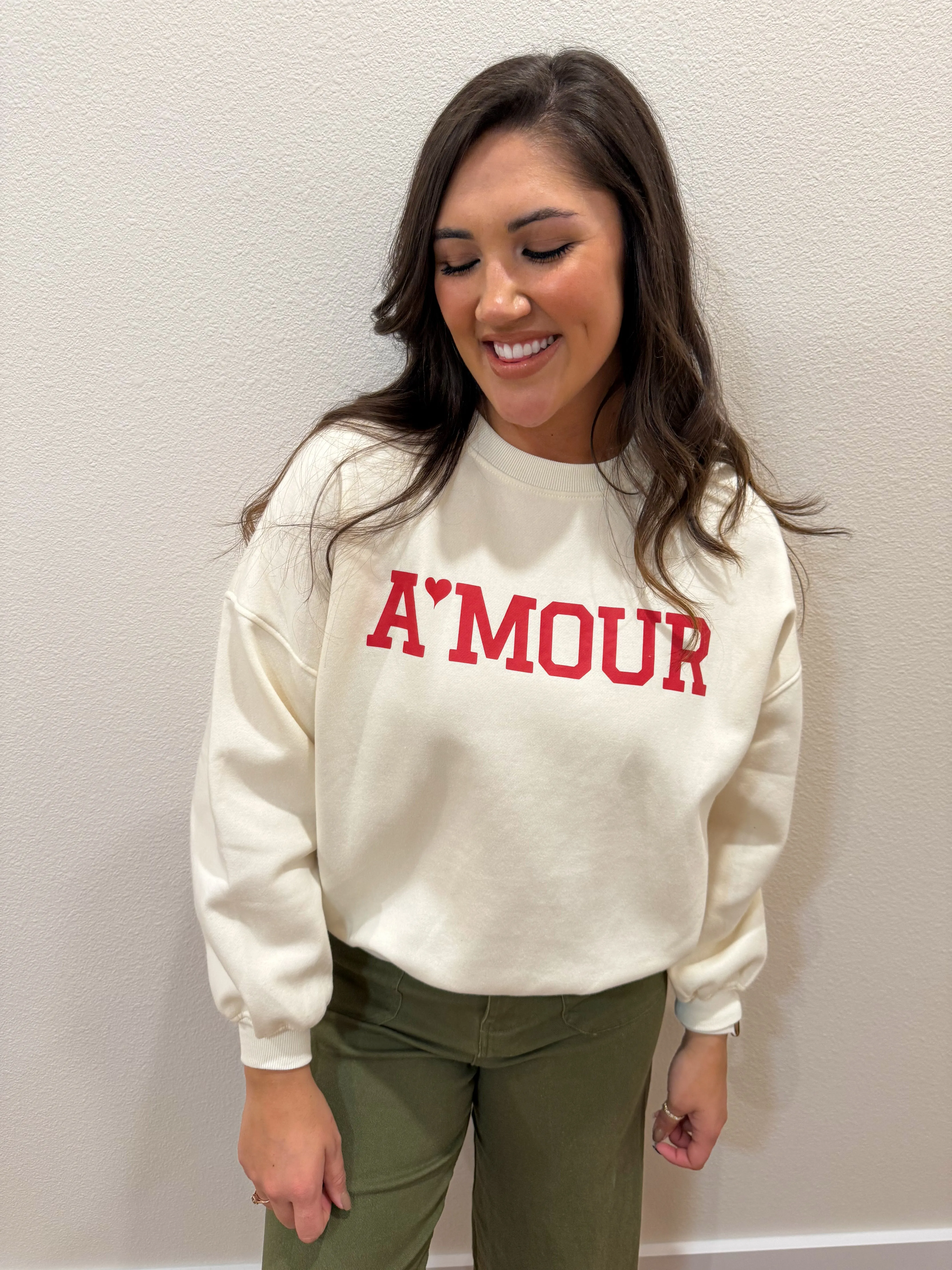 A'mour Graphic Sweatshirt