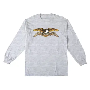 Anti Hero L/S T-Shirt Eagle - Ash / Black