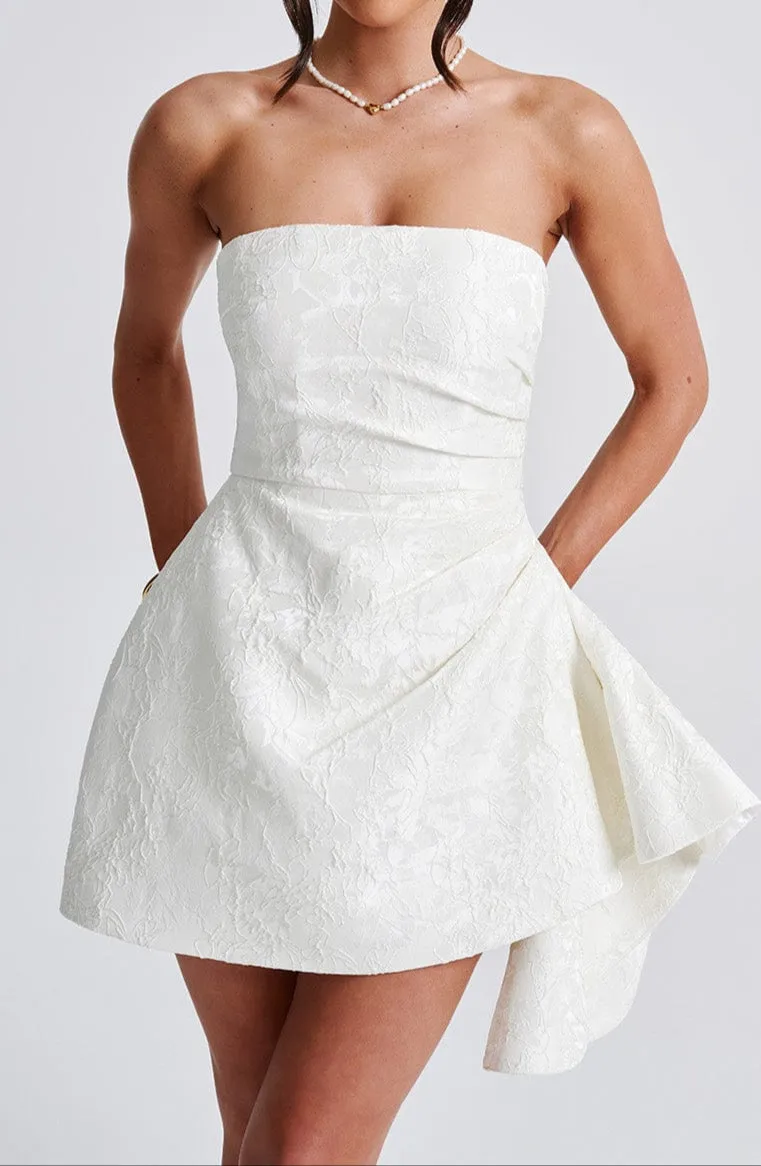 Arianna Romper - Ivory 