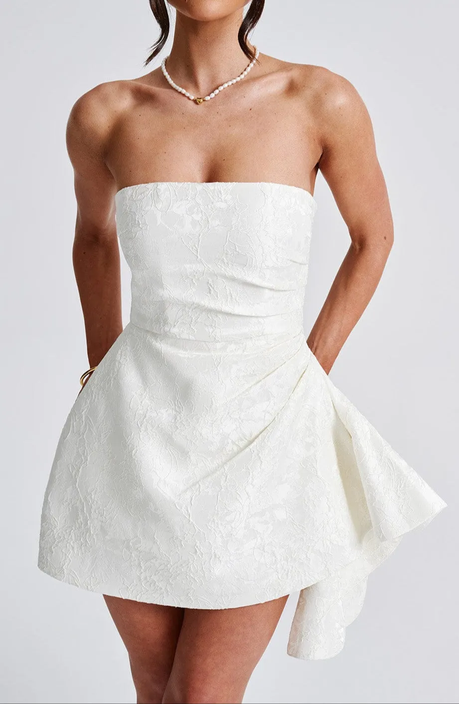 Arianna Romper - Ivory 