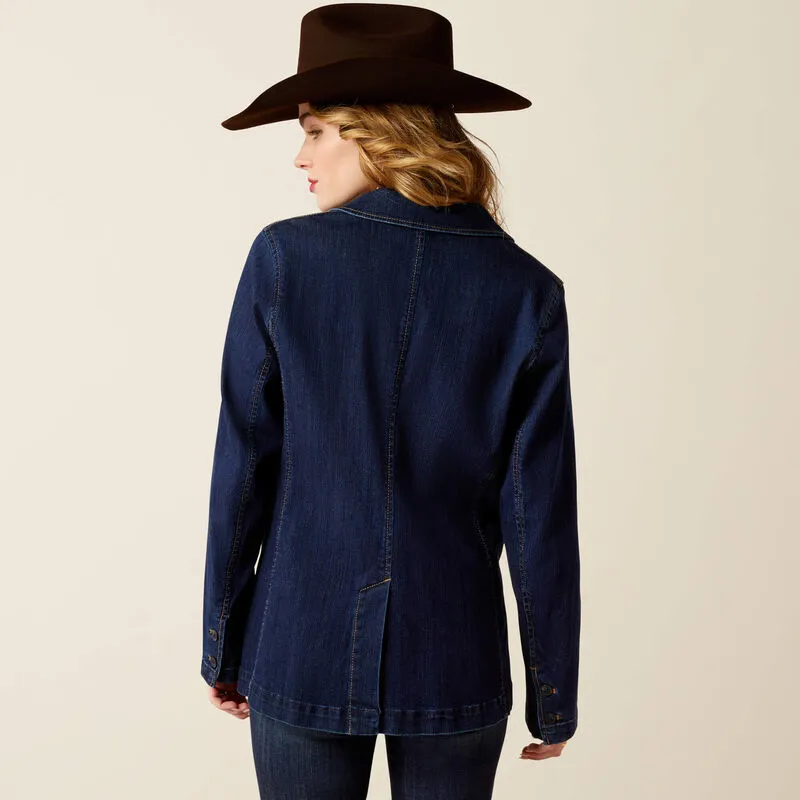 Ariat Ladies Denim Blazer - Midnight