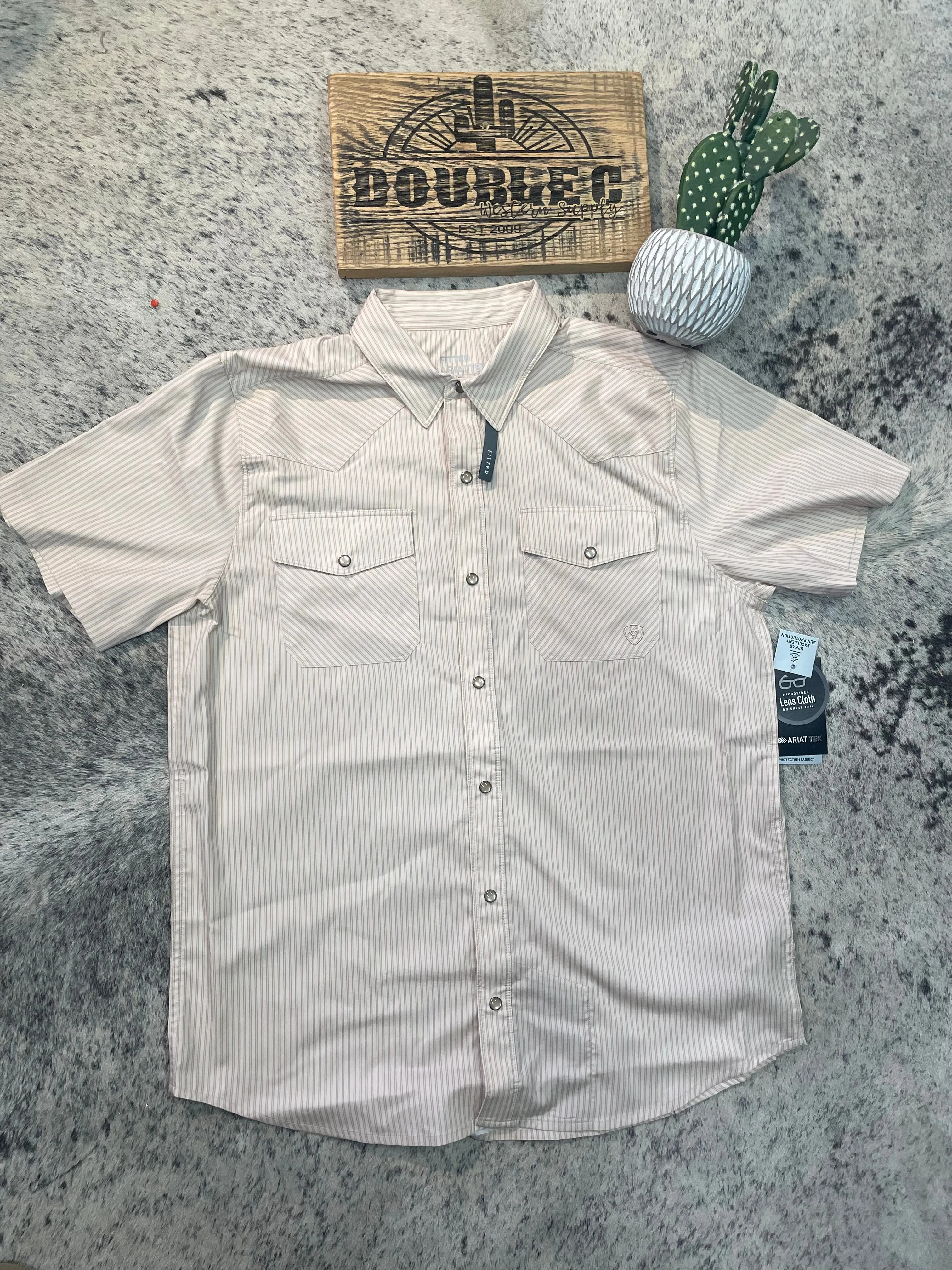 Ariat MNS VentTEK Western Fitted Shirt