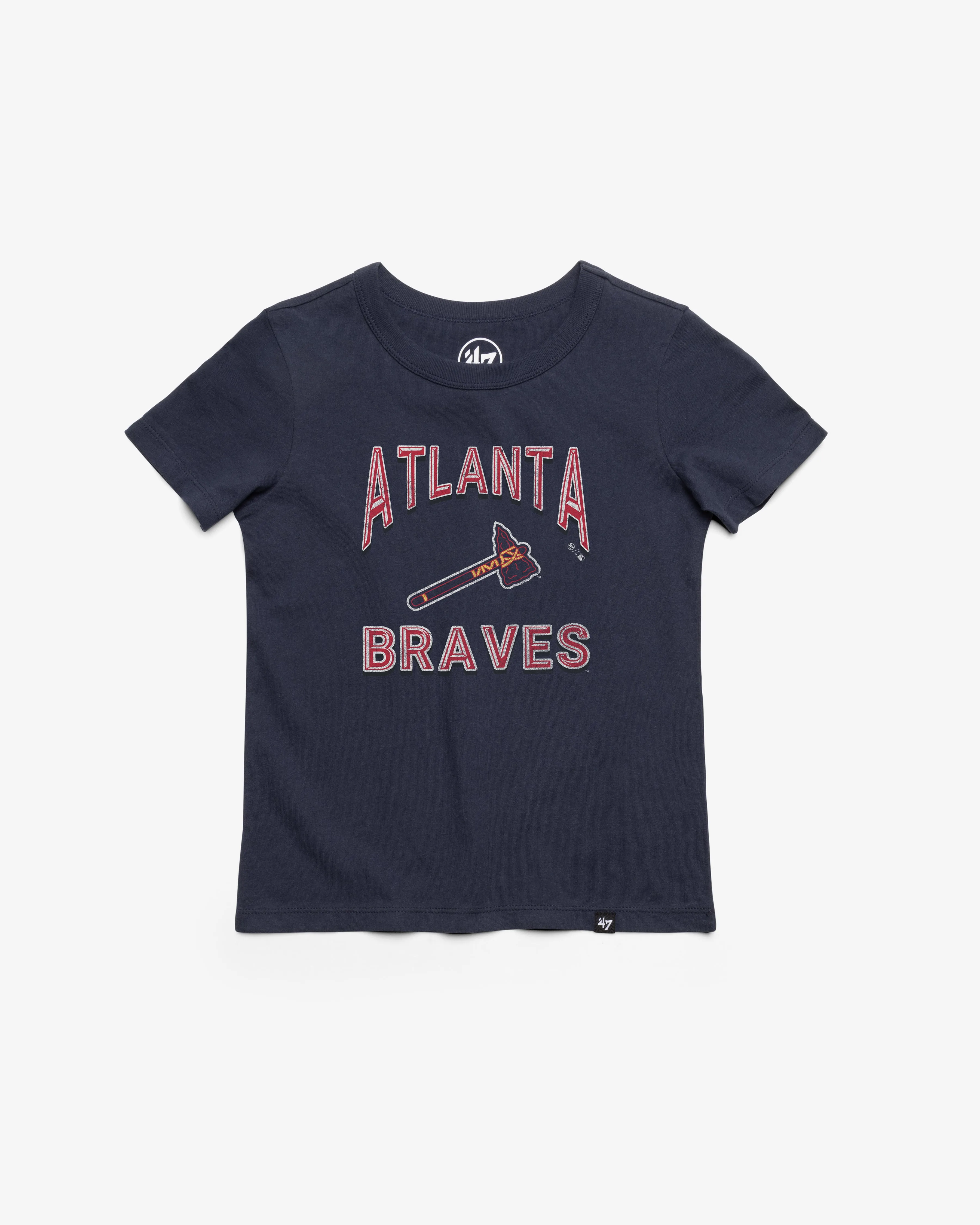 ATLANTA BRAVES FAN OUT '47 FRANKLIN TEE KIDS