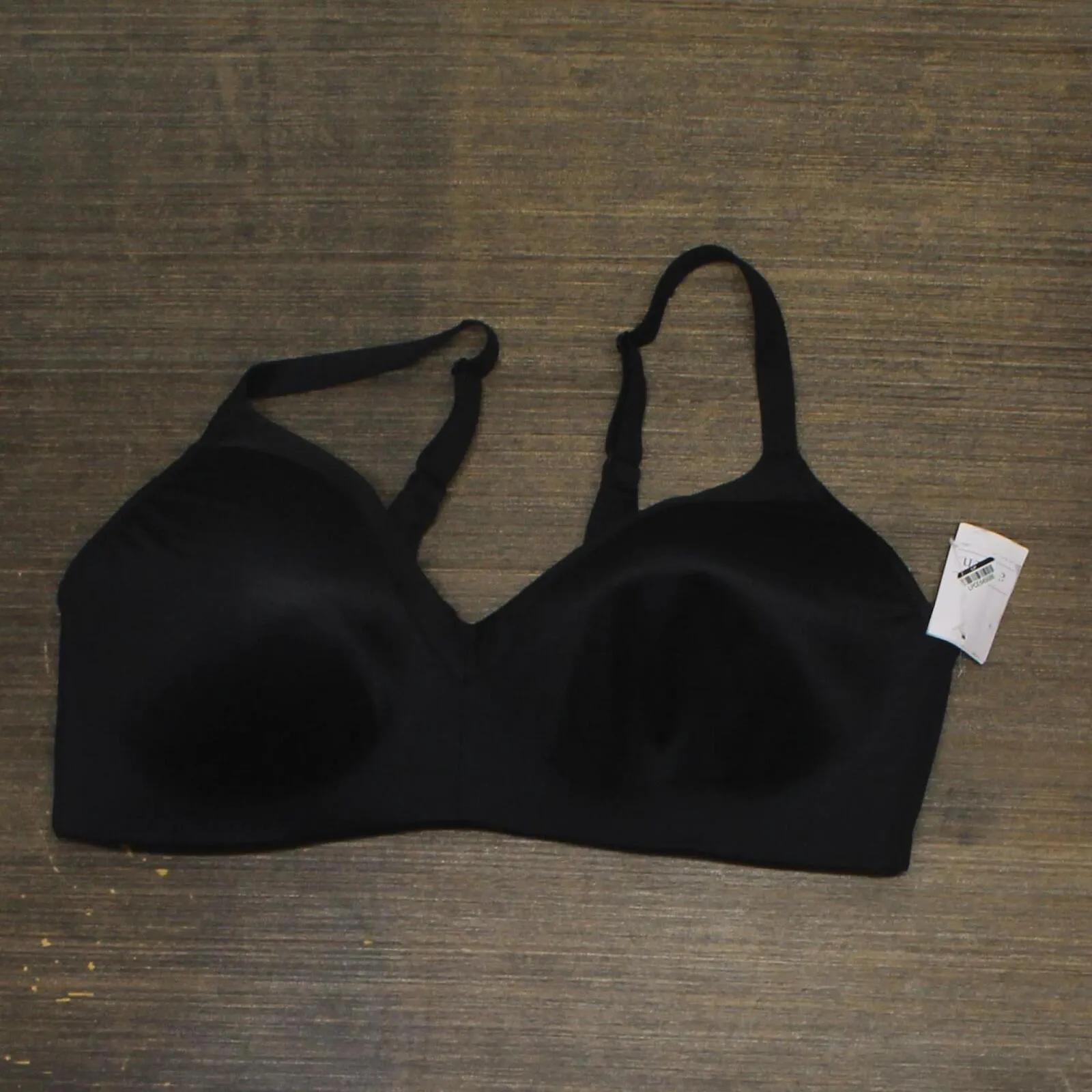 Auden Women's Plus Size Wirefree Bra 79335617 Black 46D