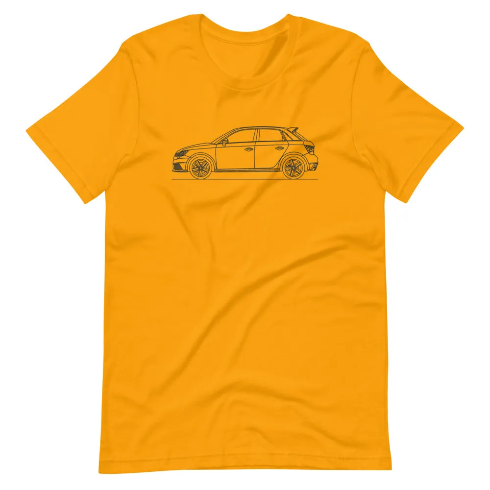Audi 8X S1 silhouette t-shirt