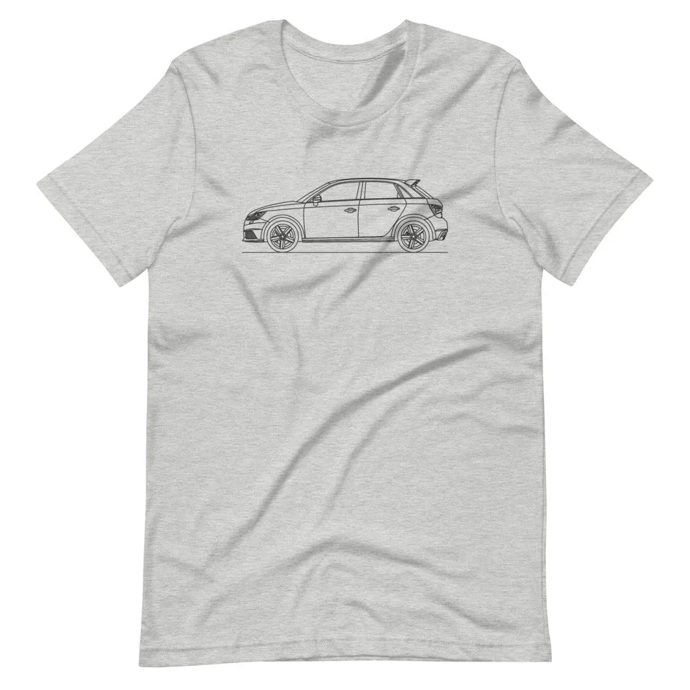 Audi 8X S1 silhouette t-shirt
