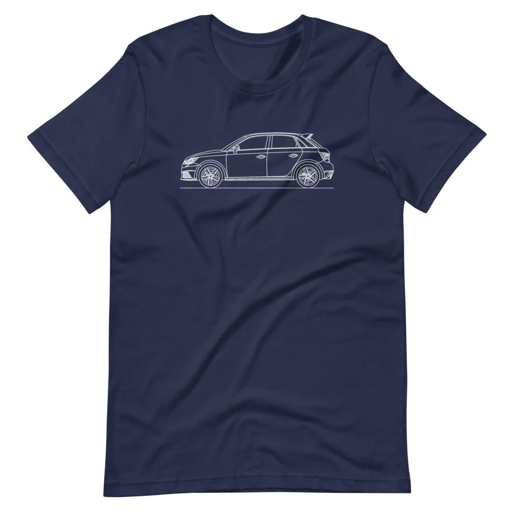 Audi 8X S1 silhouette t-shirt