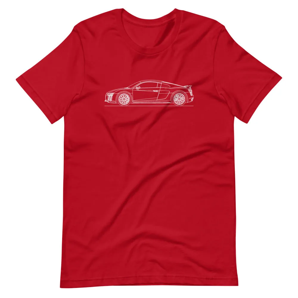 Audi R8 Type 4S silhouette t-shirt