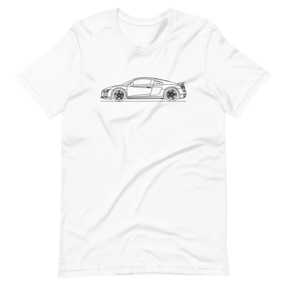 Audi R8 Type 4S silhouette t-shirt