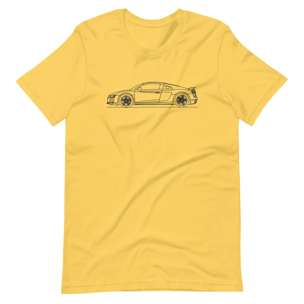 Audi R8 Type 4S silhouette t-shirt