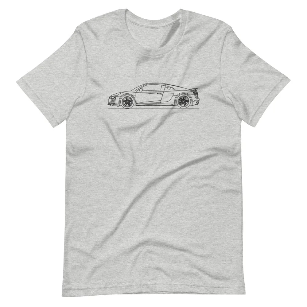 Audi R8 Type 4S silhouette t-shirt