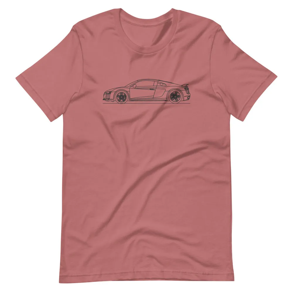 Audi R8 Type 4S silhouette t-shirt