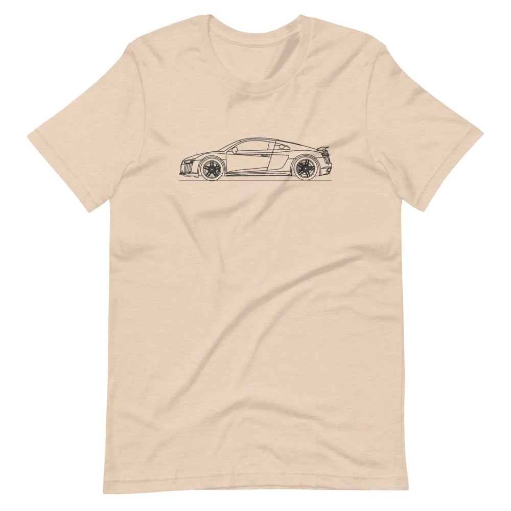 Audi R8 Type 4S silhouette t-shirt