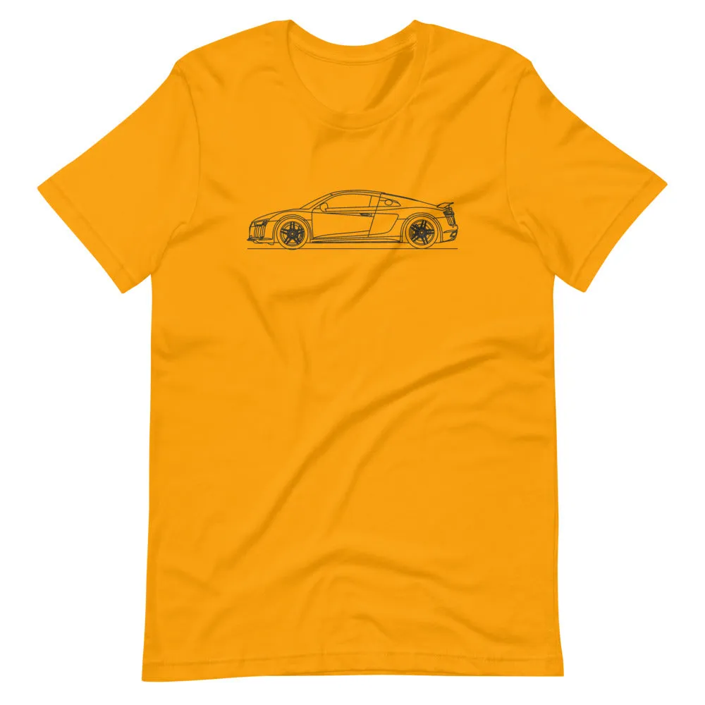 Audi R8 Type 4S silhouette t-shirt