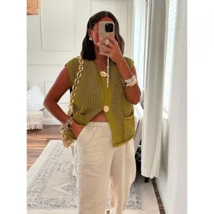Aurenelle™ SoftForm Knit Vest