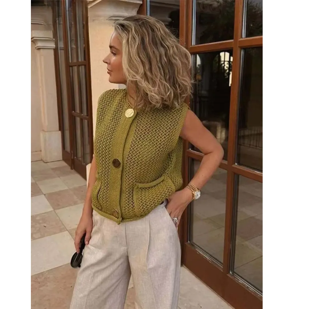 Aurenelle™ SoftForm Knit Vest
