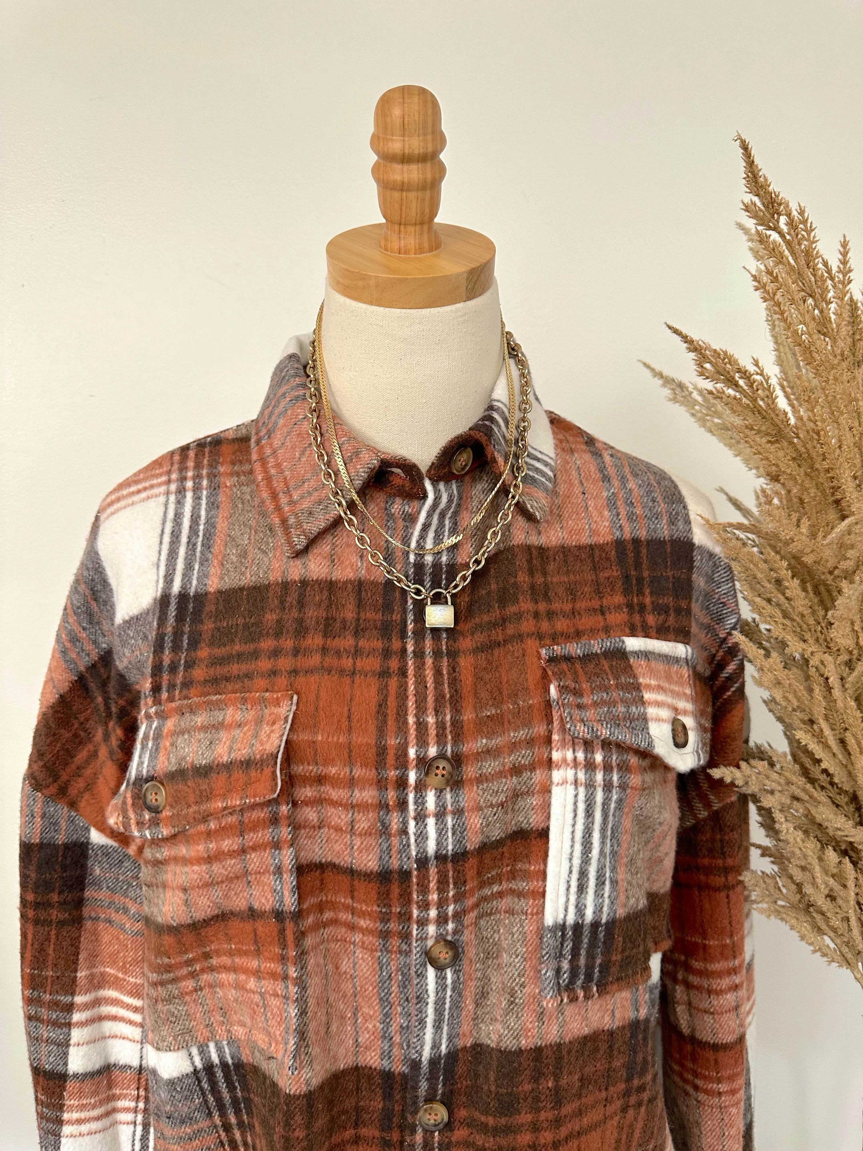 Autumn Plaid Shacket