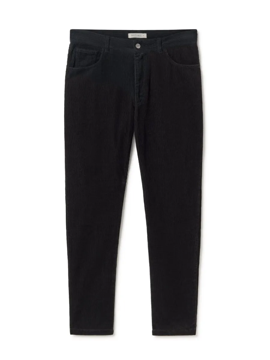 Balavu Corduroy Pants Black