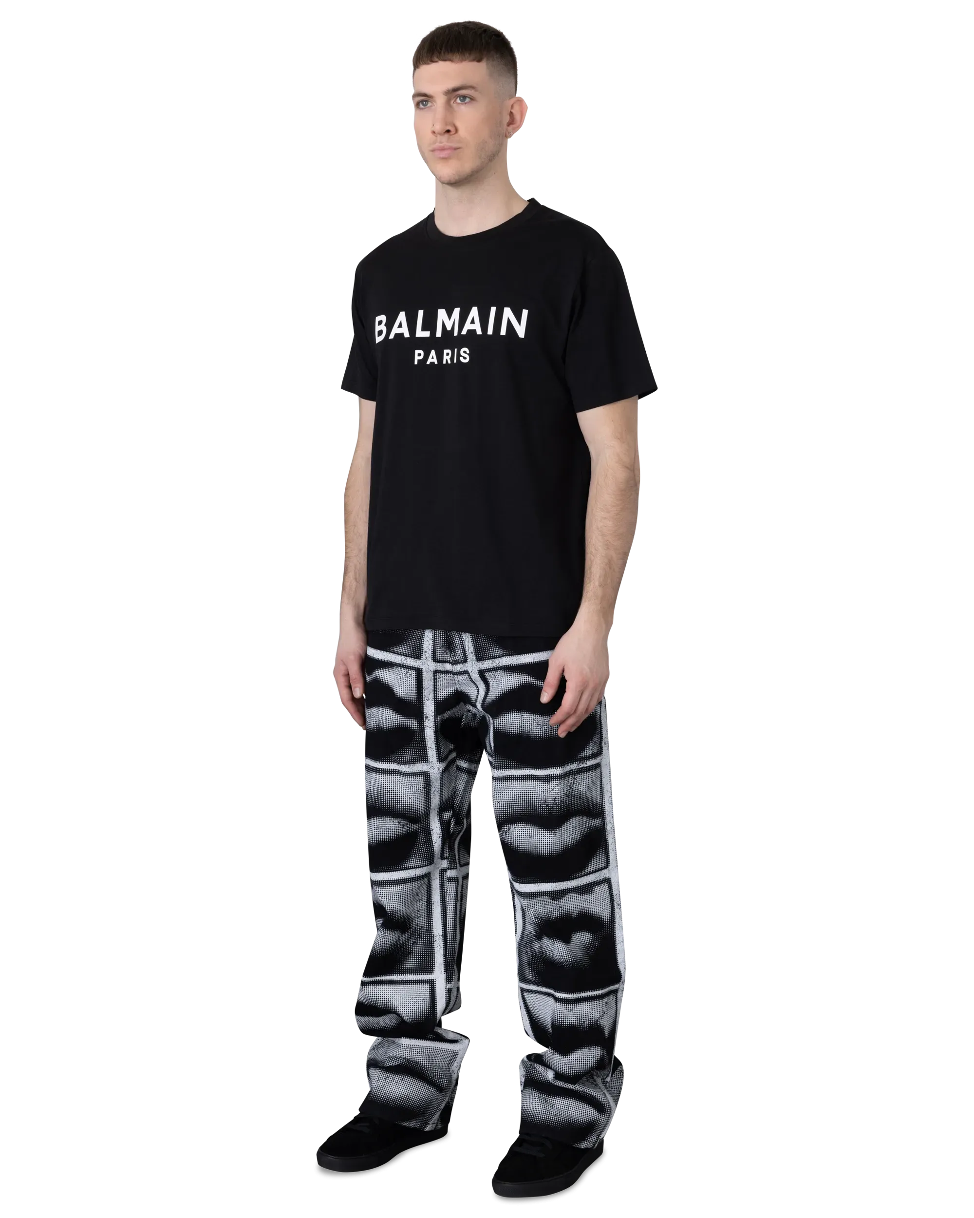 Balmain Paris Printed T-Shirt