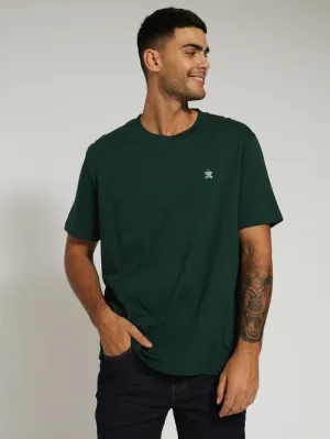 Basic Plain Tee - Dark Green
