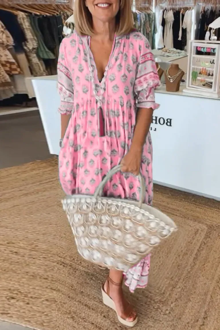 BETTY | BOHOBREEZE FLORAL DRESS