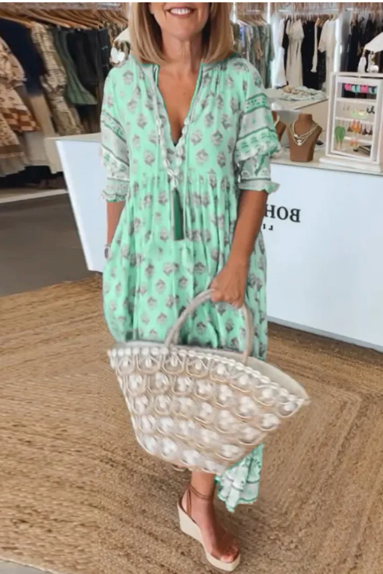 BETTY | BOHOBREEZE FLORAL DRESS