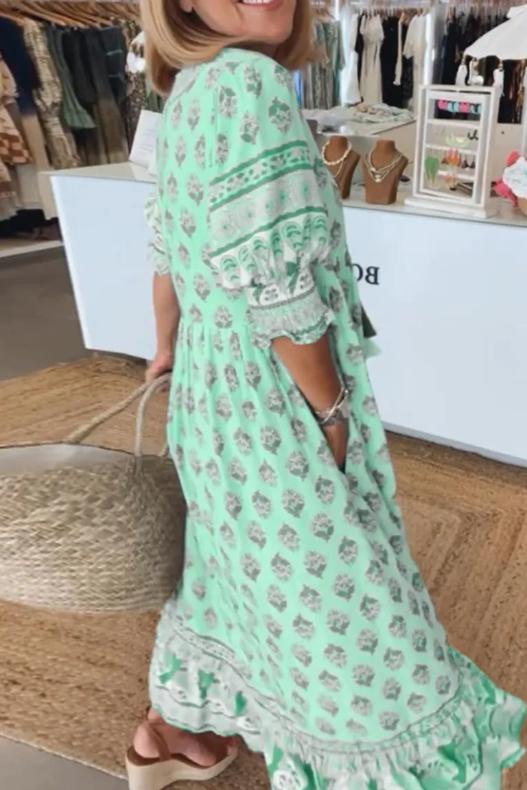 BETTY | BOHOBREEZE FLORAL DRESS