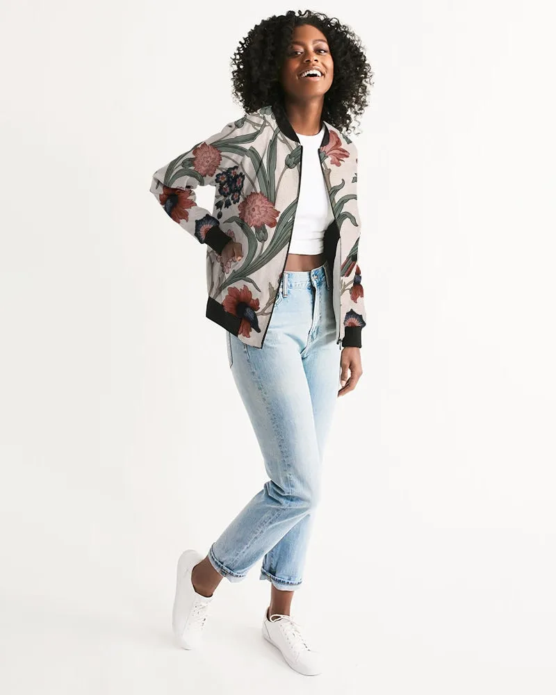 Bird on the Vine Women's Bomber Jacket