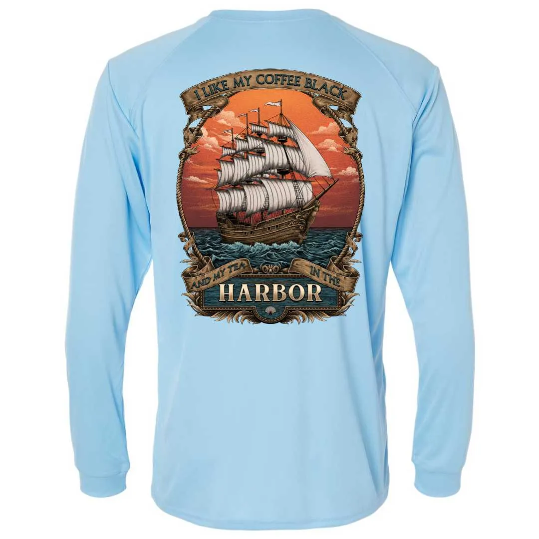 Black Harbor Performance Sun Shirt (Blue Mist)