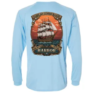 Black Harbor Performance Sun Shirt (Blue Mist)