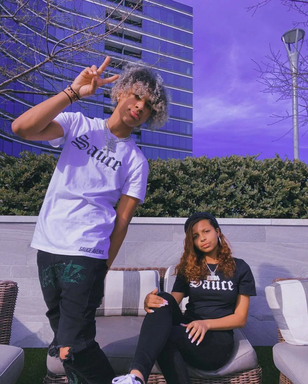 Black Sauce (OE) | White Tee