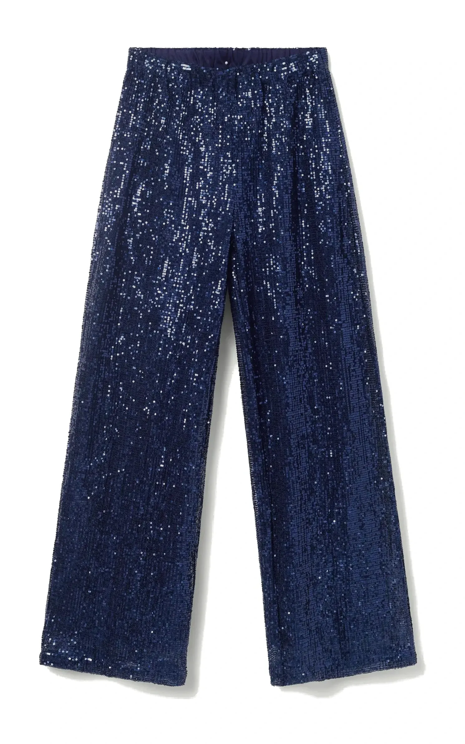Blue Sequin Pants