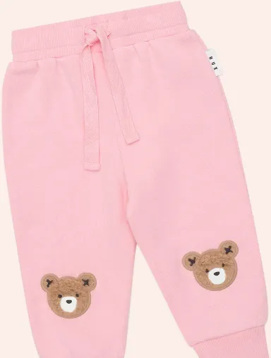 Blush Furry Huxbear Track Pant