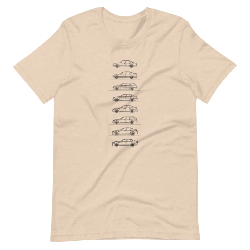 BMW M5 Silhouette T-shirt