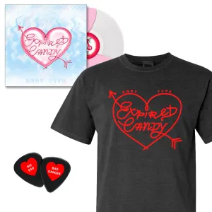 BODY TYPE 'Expired Candy' LP   T-Shirt Pack