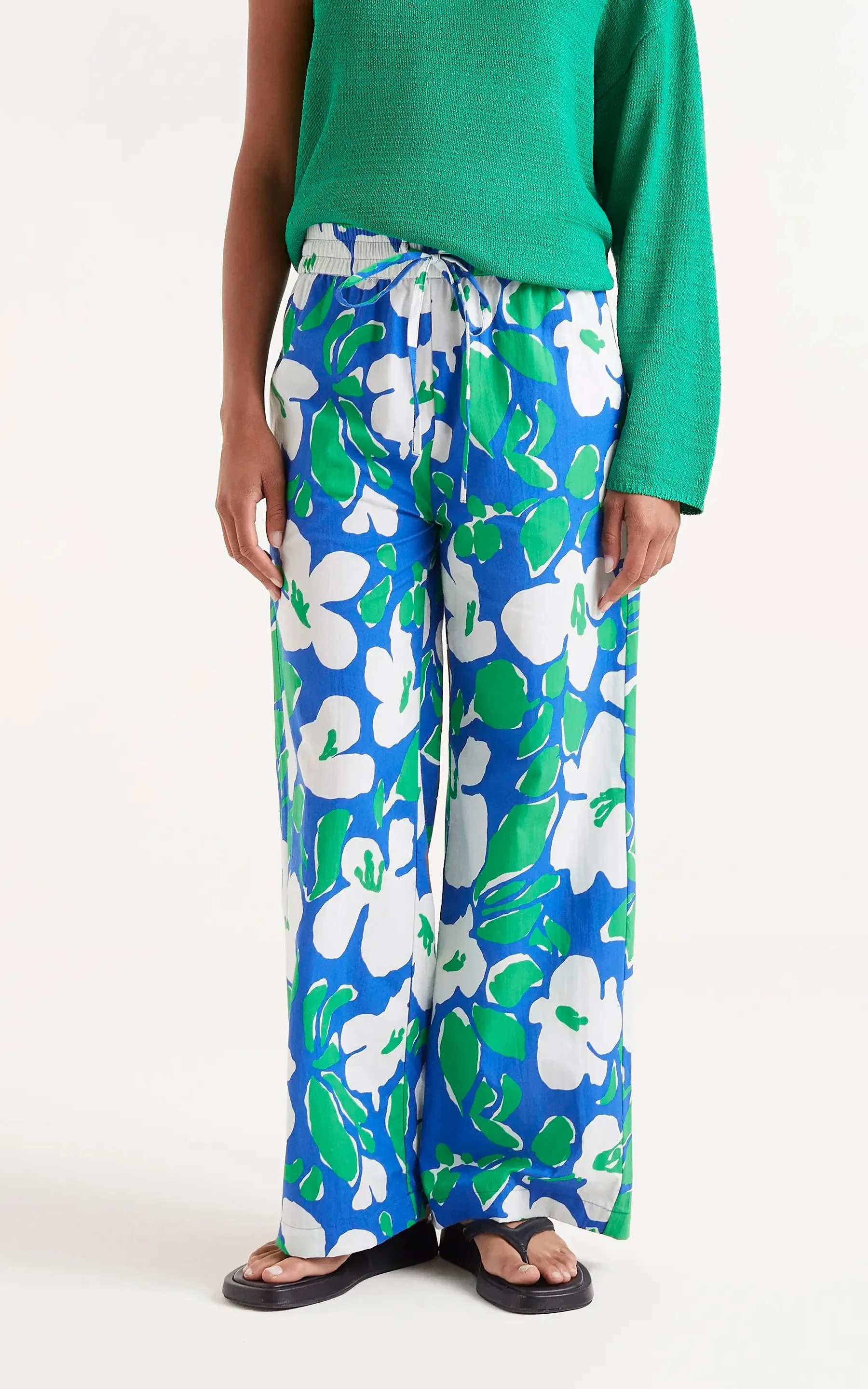 Bosco Floral Print long Trousers